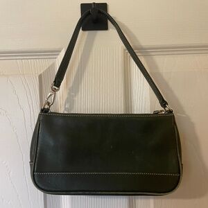 Olive green coach demi bag